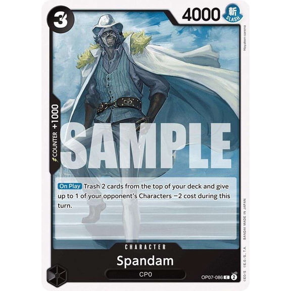 One Piece 500 Years in the Future Common Spandam OP07-086