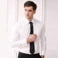thumbnail image 4 of Gemelos en Forma de Poker Carta Gemelos de Moda de Color Plateado para Hombres, 4 of 5