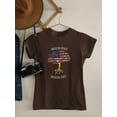 thumbnail image 3 of American Grown Andorran Roots T-Shirt Women -Smartprints Designs, Female 3X-Large, 3 of 4
