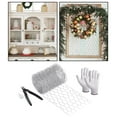 thumbnail image 4 of kurtrusly Galvanized Poultry Mesh Fencing Chicken Wire Net Rabbit Netting Silver 10x500cm 1 Pc, 4 of 6