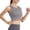 Light Gray, variant on Lixiuxyad Women's Solid Color Sports Bra Yoga Bra Vest Suspender,Bras for Women Black L