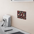 thumbnail image 5 of Yayeee Toggle Light Switch Wall Plate 2-Gang 4.56"x4.48" Decorative Outlet Cover, Red Floral, 5 of 7