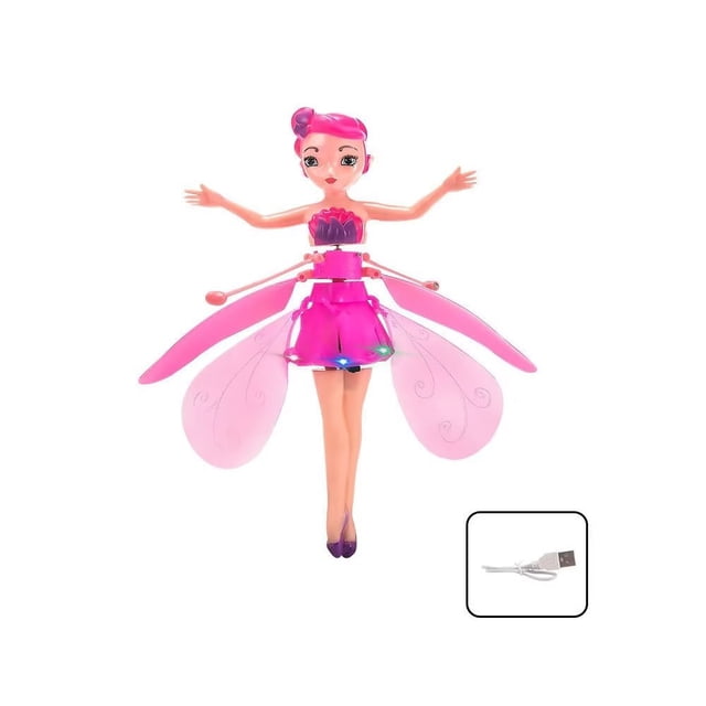 Muñeca mágicamente voladora de hadas, el mejor regalo para niñas de 6 años, juguete para niños, juguetes de Control remoto, regalo de cumpleaños para niños