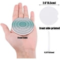 thumbnail image 2 of RYLABLUE Grey and Aqua Green Mandala Gradient Pattern Set of 6 Car Coaster for Drinks, Absorbent Ceramic Stone Coasters Cup Mat with Cork Base for Home Kitchen Room Coffee Table Bar Decor, 2 of 5
