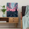 thumbnail image 5 of Edgy Modern Cityscape Canvas Print Home Interior Wall Decor, 5 of 8