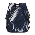 thumbnail image 4 of Balery Bulldog with Forest Flag Mochila Escolar Impresa, Mochila Ligera para Viajes Casual, Mochila Duradera y Cómoda Multifuncional, Mochila para Laptop-One Size, 4 of 5