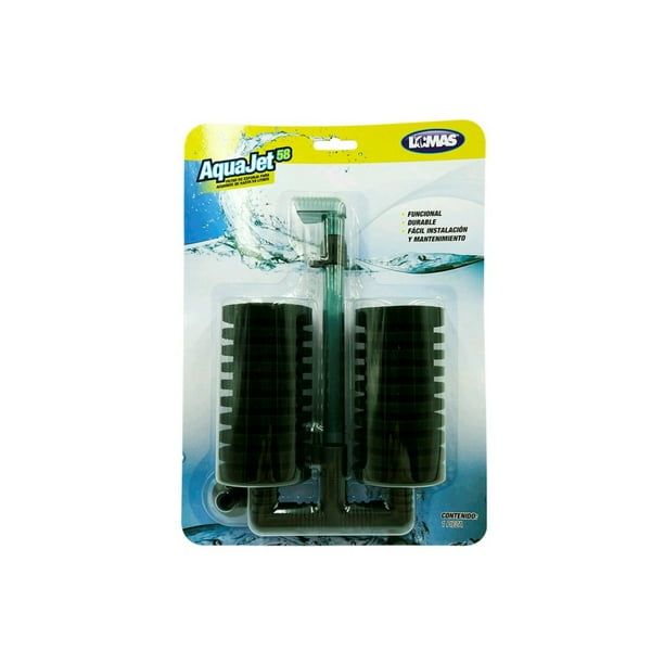 Filtro Esponja Aquajet P/ Acuario 58L Peceras Lomas Lomas FL8434