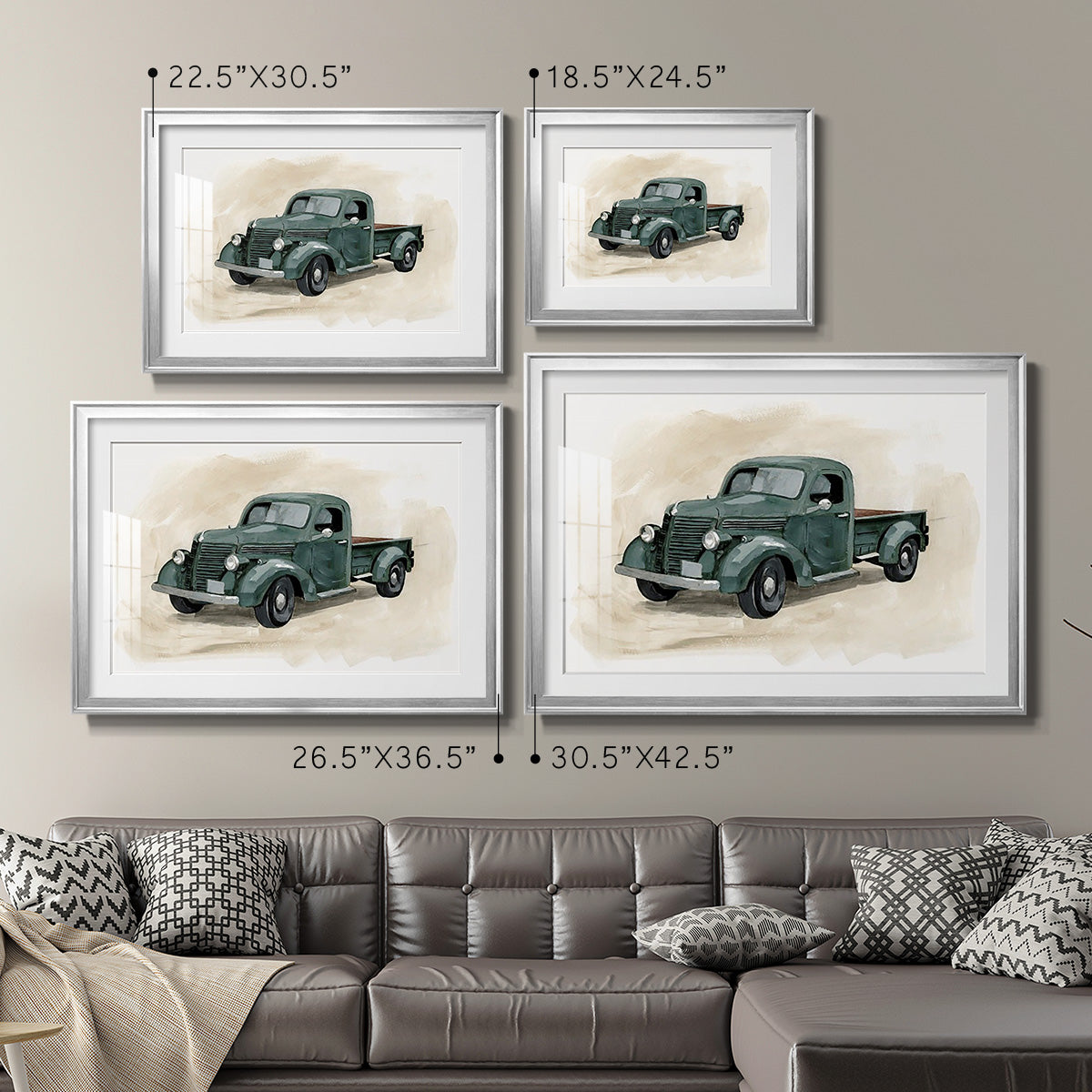 Pickup II Premium Framed Print - Ready to Hang