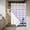 Purple, variant on Anchor Pink No Hook Shower Curtain Waterproof, Bathroom Curtains with Snap in Liners and See Through Top Window, Modern Navy Blue White Striped Nautical Hotel Style Bathtub Curtains Shower 36"Wx72"L