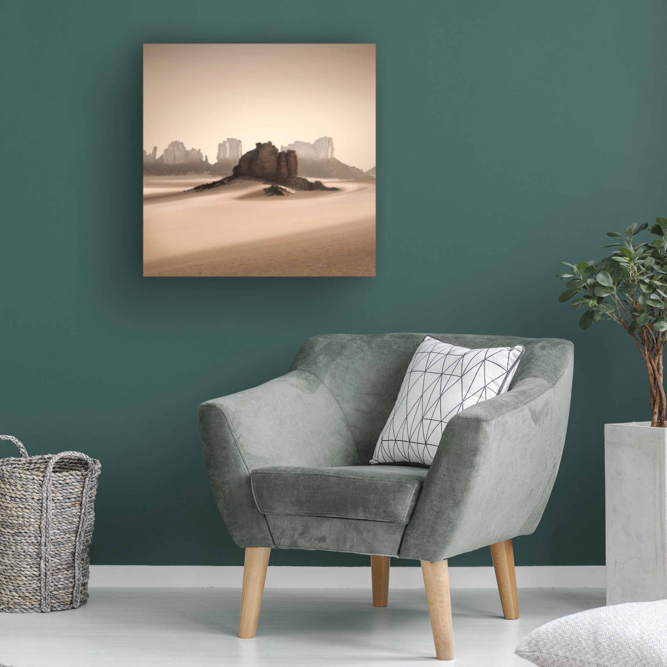 Trademark Fine Art Jean Luc BILLET  Erg Admer Canvas Wall Art