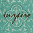 thumbnail image 2 of Grey, Jace 20x20 White Modern Wood Framed Museum Art Print Titled - Inspire, 2 of 4