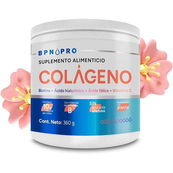 Colágeno Hidrolizado En Polvo Ácido Hialurónico Ácido Fólico