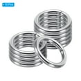 thumbnail image 3 of Unique Bargains 22mm Metal O Rings, 10 Pack 304 Stainless Steel Round Rings for Hardware Bags, 3 of 7