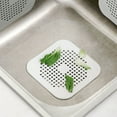 thumbnail image 4 of Shower Drain Trap - Square silicone drain cover for shower or kitchen drains, 4 of 5