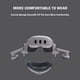 thumbnail image 3 of Auriculares para cascos de realidad virtual con mejora de sonido Hi-Fi, almohadillas ajustables y espuma viscoelástica, ultraligeros y compatibles con los cascos de realidad virtual Meta Quest 3/3S, 3 of 7