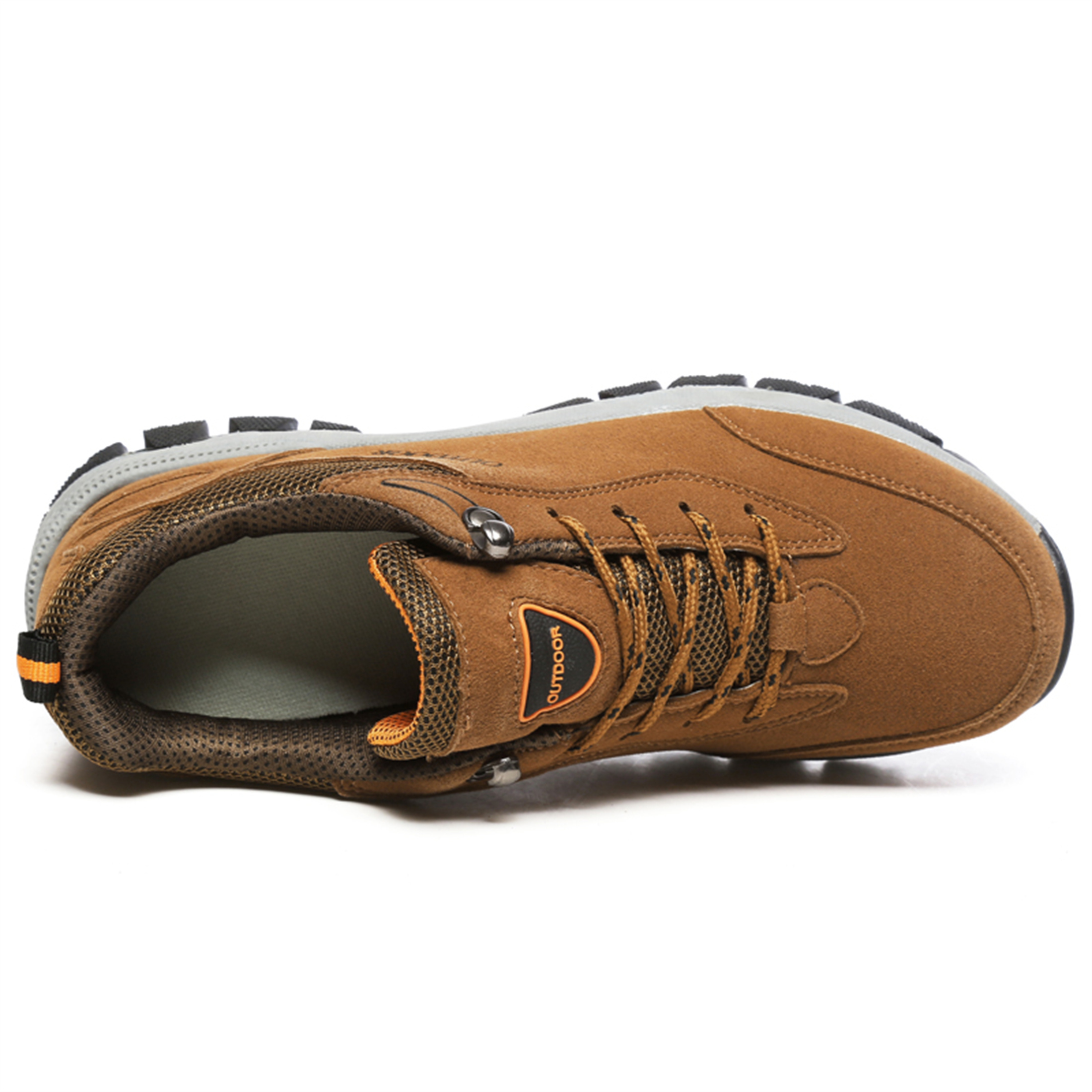 LASUDRAA Mens Waterproof Hiking Shoes Outdoor Trekking Trails Shoes Mountaineering Lightweight Athletic Shoes