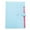 Sky Blue, variant on JeashCHAT A4 File Document Bag Pouch Bill Folder Holder Organizer Fastener Office Supplies