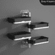 thumbnail image 2 of Caja de jabón para pared sin perforaciones, estante de almacenamiento para artículos de tocador de baño, estante de almacenamiento para escurridor de inodoro, 2 of 5