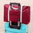 thumbnail image 5 of Foldable Travel Duffel Bag Tote Carry on Luggage Sport Duffle Weekender Overnight, 5 of 5