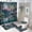 Ship-7, variant on Fantasy Ship Print Shower Curtain Set 4-Set Magical Moonlight Night Scene Bathroom Decor Set Includes U-Mat ,Toilet Cover Mat ,Floor Mat ,Shower Curtain with 12 Hooks,72inx72in