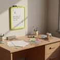 thumbnail image 2 of Pen+Gear Magnetic Dry Erase Board with Dry Erase Marker and Magnet, Green, 8.5" x 11", 2 of 10