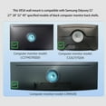 thumbnail image 3 of Adaptador de montaje en pared para monitor Samsung Odyssey G7, 3 of 9
