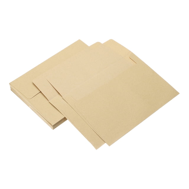 25 Paquetes de Sobres de Papelería Vintage Papel Aged Amarillo Claro Papelería Papel Antiguo -6.9x5 Pulgadas