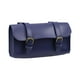 thumbnail image 2 of Bolsa delantera para manillar de bicicleta, pequeña bolsa de almacenamiento retro de PU, bolsa delantera plegable Azul, 2 of 9