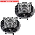 thumbnail image 2 of MotorbyMotor (2WD) Front Wheel Hub Bearing Assembly Fit 2007 2008 2009 2010 Lincoln Navigator Ford Expedition Hub Bearing (2 Pack) w/ABS 6 Lugs RWD, Replace 515094, 2 of 6