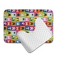 thumbnail image 6 of Yiaed Colorful Bulldog Print Bathroom Mat Set 2 Pieces Mat Anti-Skid Pad Ultra Soft and Absorbent Bathroom Bath Mat Contour Bath Rugs for Toilet Base, 6 of 6