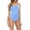 Blue, variant on Bodysuits for Women Sleeveless Scoop Neck Seamless Slimming Camisole Shapewear Body Shaper Waist Trainer