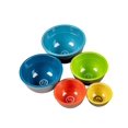 thumbnail image 1 of Prepara Juego De 5 Cuencos De Melamina Bicolor Multicolor, 1 of 4