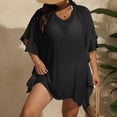 thumbnail image 5 of UAYOTSE Bathing Suit Cover Ups for Women Elegant Solid Color Swimsuit Cover Up Wrap Waist Beach Swimwear Coverup,Sizes XL, 5 of 7