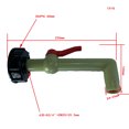 thumbnail image 4 of Adaptador para de agua finas Grifo de de jardín Conector de de agua Válvulas de repuesto Piezas de montaje Cómodas de D Macarena Adaptador de tanque, 4 of 4