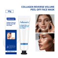 thumbnail image 1 of Puntoco Mascarilla facial de colágeno hidrolizado Mascarilla hidratante de colágeno Mascarilla Crystal Split Mascarilla disoluble en gelatina con color 60 g, 1 of 5