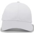 thumbnail image 1 of Pacific Headwear 805M.099.OS Coolport Mesh Hook & Loop Adjustable Cap, Silver - One Size, 1 of 1
