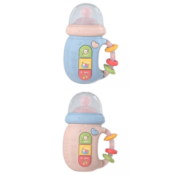 Lindo Bebé Sonajero Juguetes Mordedor Desarrollo Recién Nacido 3-6 Meses Infantil Rosa+Lindo Bebé Sonajero Juguetes Mordedor Desarrollo Recién Nacido 3-6 Meses Infantil Azul Zulema none