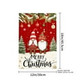 thumbnail image 4 of JOOCAR Merry Christmas Gnomes Garden Flag for Winter Christmas Home Outdoor Garden Yard Door Decor 12x18 inch, 4 of 5