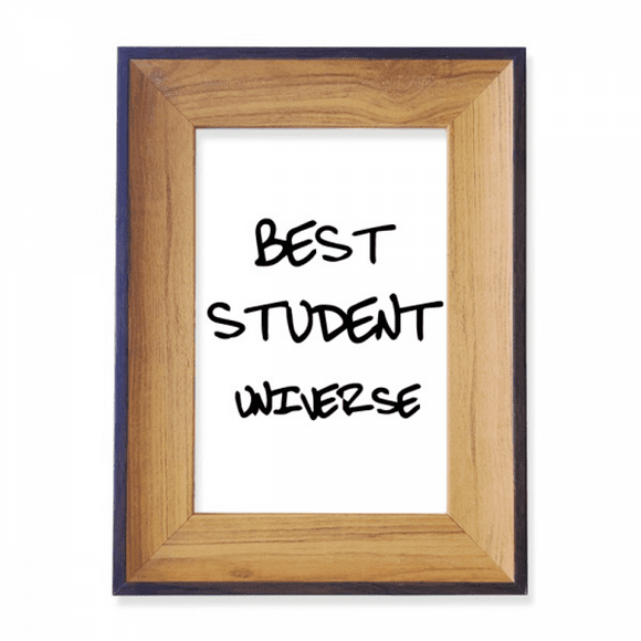 Best Student Universe Student Quote Photo Frame Exhibition Display Art Desktop Painting