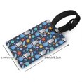 thumbnail image 2 of Kdxio Space Dog Luggage Tags Privacy Cover ID Label Suitcase Tags Identifiers For School Bags,Suitcases, 2 of 7