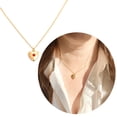 thumbnail image 2 of Unique Heart Photo Locket Metallic Birthstone Heart Locket Necklace Delicate Neck Jewelry Suitable for Any Occasion, 2 of 4
