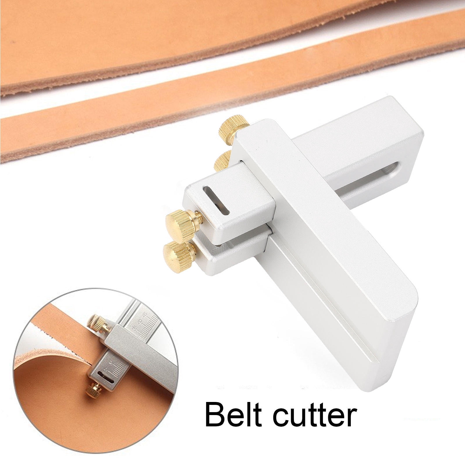 Yajisi Aluminum Alloy Belt Strip Cutter – Ergonomic Leather & Strap Cutting Tool for Handicrafts