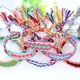 thumbnail image 3 of Pulseras tejidas de la amistad con cierre de nudo corredizo para mujeres, niñas y hombres – Ajustable de 4, 3 of 5