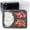 Black-38oz 3 section, variant on Plastic Containers Mineral Filled Pp - 50 Pack 9x6 27 Oz Shrink Wrap Bpa Free | Stackable Meal Prep Clamshell Food Container Reusable Microwave Safe Leftovers Takeout Catering To Go Box
