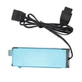 thumbnail image 1 of Fast Heat Dissipation, Aluminum Alloy M.2 SSD Heatsink Cooler with RGB Lighting Strip for Desktop Computer, 1 of 7