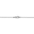 thumbnail image 4 of 10K White Gold 1mm Box Chain 16 Inch, 4 of 4