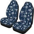 thumbnail image 5 of Uourmeti Car Seat Covers Easy to Install Full Set Car Seat Covers Full Set Polyester Breathable Anti-Slip, Fit for Truck most Cars Trucks, 5 of 10