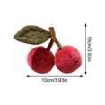 thumbnail image 3 of Jellycat Amuseable,4 Inch Bashful Cherry Jellycat Stuffed Animal,Jellycat Plush Toy, Bedtime Friend Valentine's Day Easter Christmas Birthday Gifts for Girls Boys Kids Women (Brown), 3 of 4