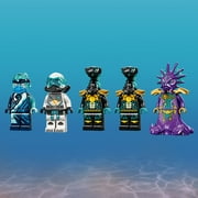 LEGO NINJAGO Water Dragon Toy, 71754 Building Set with 5 Minifigures and Weapons, Ninja Gifts for 9 Plus Years Old Kids, Boys & Girls