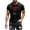 Black, variant on Men Short Sleeve Button down Casual Mens Tshirts Cotton Vneck Summer Shirts for Teens Cheap Shirts for Men Casual Button-Downs Shop now